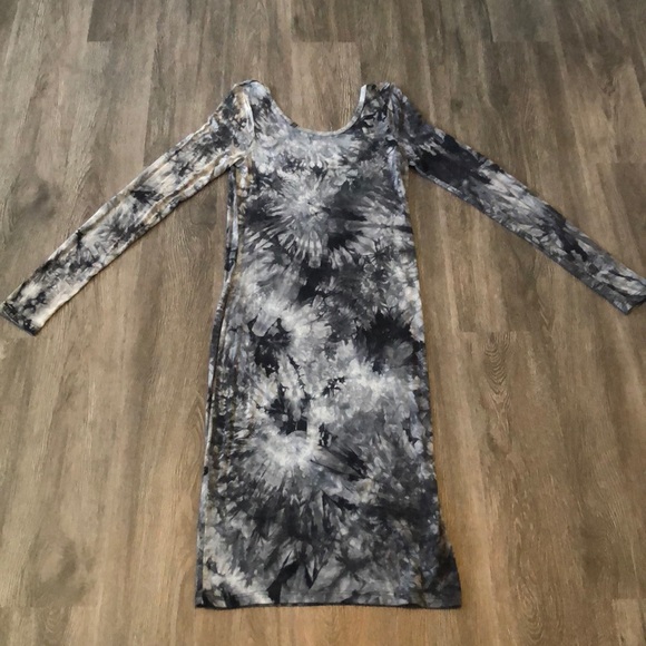 Antistar Dresses & Skirts - Antistar Tie-dye Bodicon Midi Dress